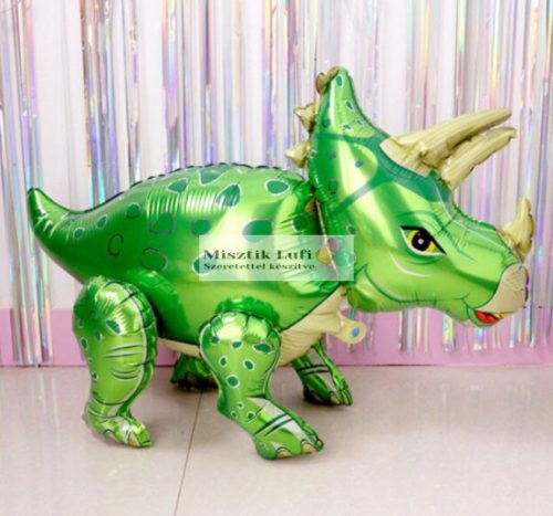 Dino Triceratops 3D Fólia Lufi, 90x55cm.